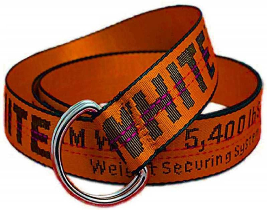 Sulit Men & Women Casual Yellow, Orange Fabric Belt Yellow, Orange 