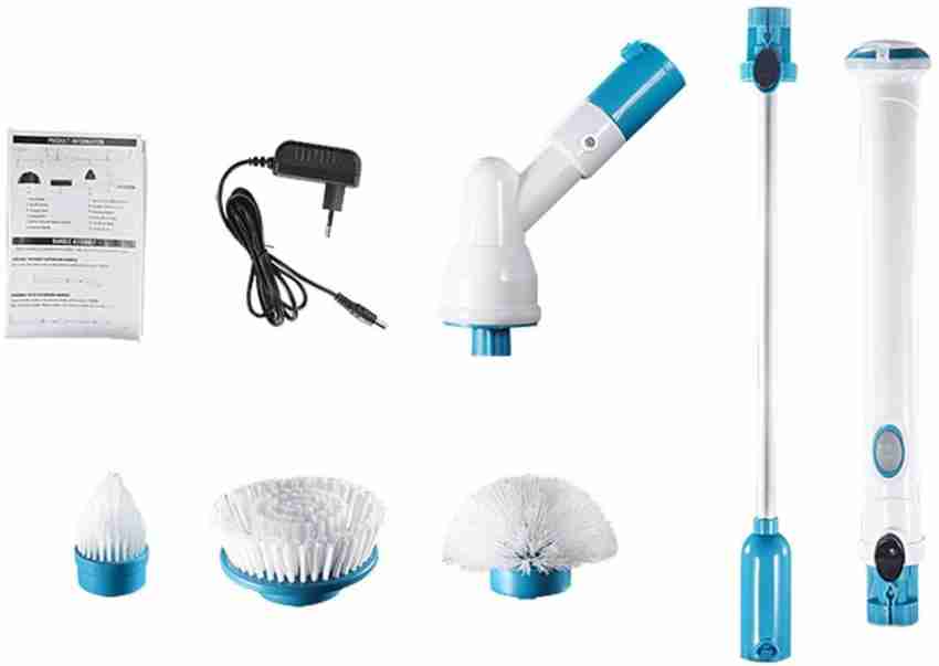 1 Set, Electric Spin Scrubber With 6 Replaceable Cleaning Brush Heads,  Cordless Electric Scrubbing Brush, Bathroom Cleaning Scrubber, Rechargeable  Spi