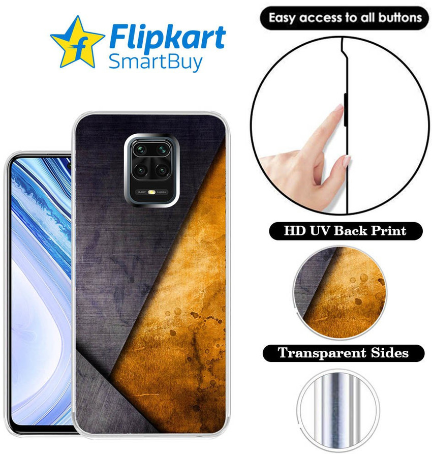 Redmi note 9 on sale back cover flipkart