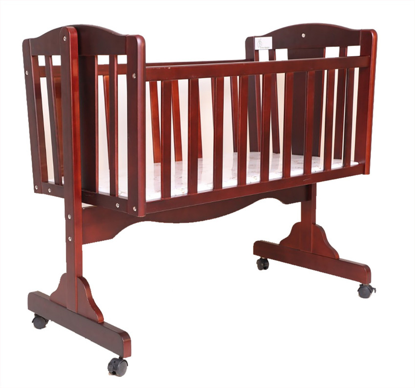 Old wooden outlet baby cradle