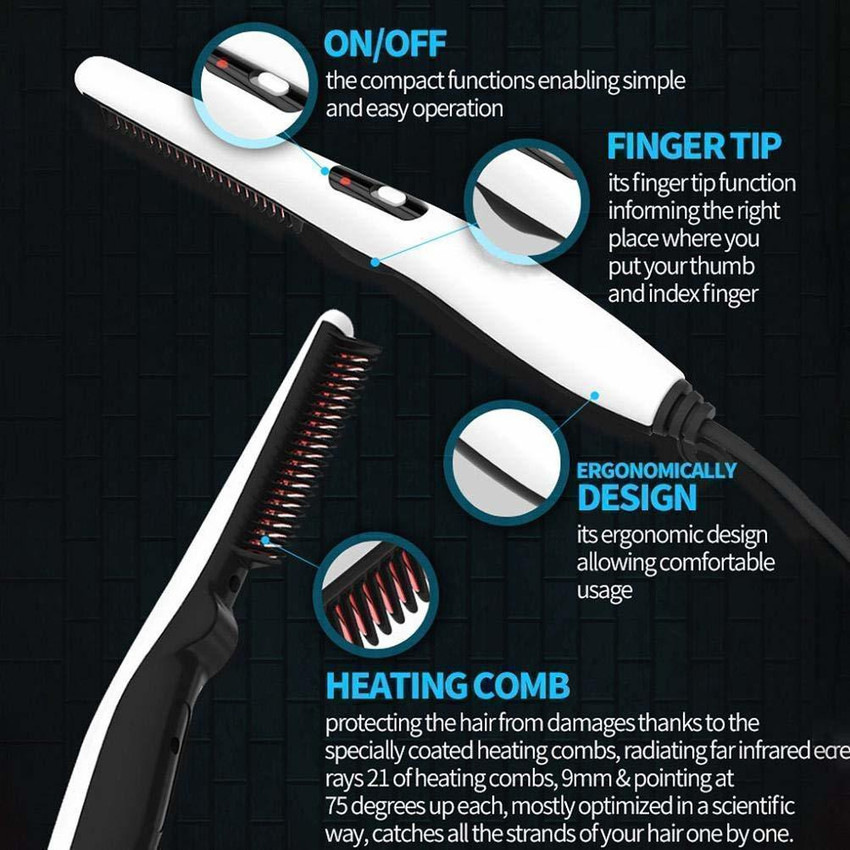 Beard straightening comb & new arrivals all in one styler