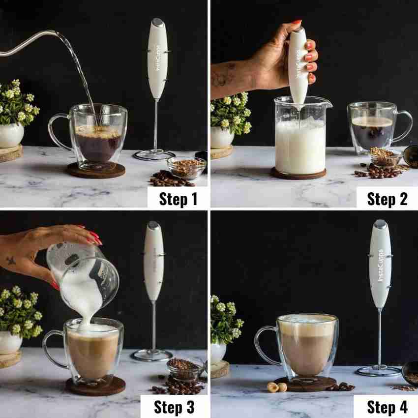 How To Make A Hot Chocolate Using InstaCuppa's Milk Frother Wand