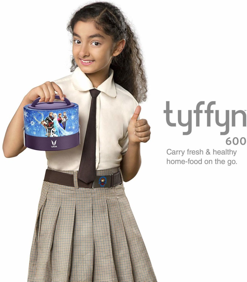 Vaya Tyffyn Flex 600 - SS Insulated Tiffin Box with Microwave safe BPA-free  Plastic Lunch Bowls | Sh…See more Vaya Tyffyn Flex 600 - SS Insulated