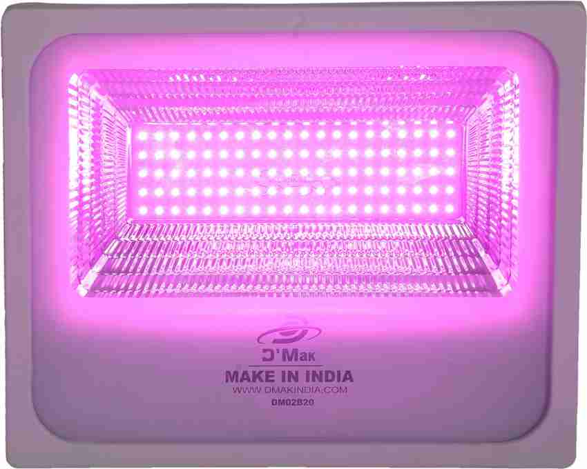 Happy Selling 100 Watt White Body Pink LED Flood Light Pack of 1 Flood Light Outdoor Lamp Price in India Buy Happy Selling 100 Watt White Body Pink LED