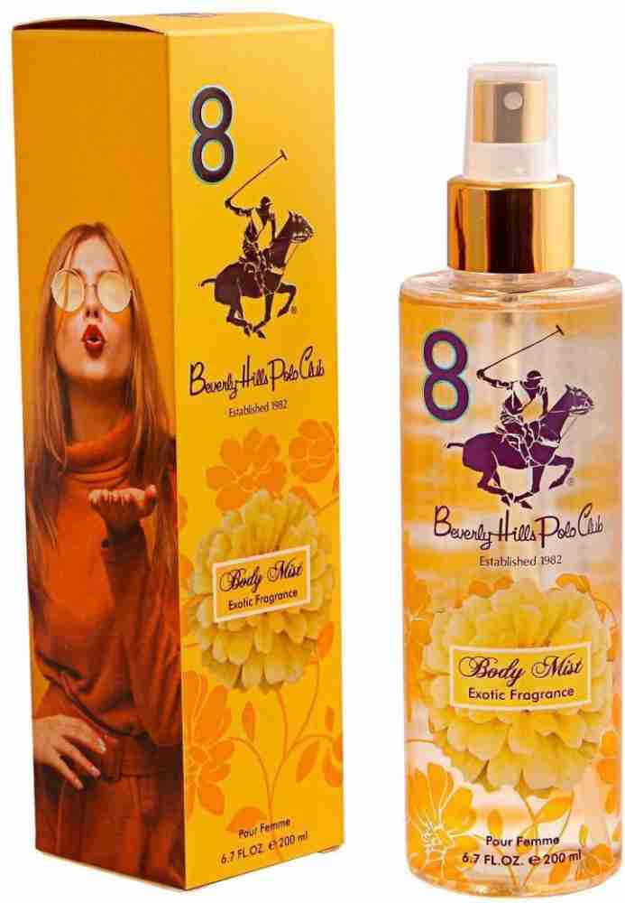 BEVERLY HILLS POLO CLUB Exotic Fragrance No. 8 Body Mist