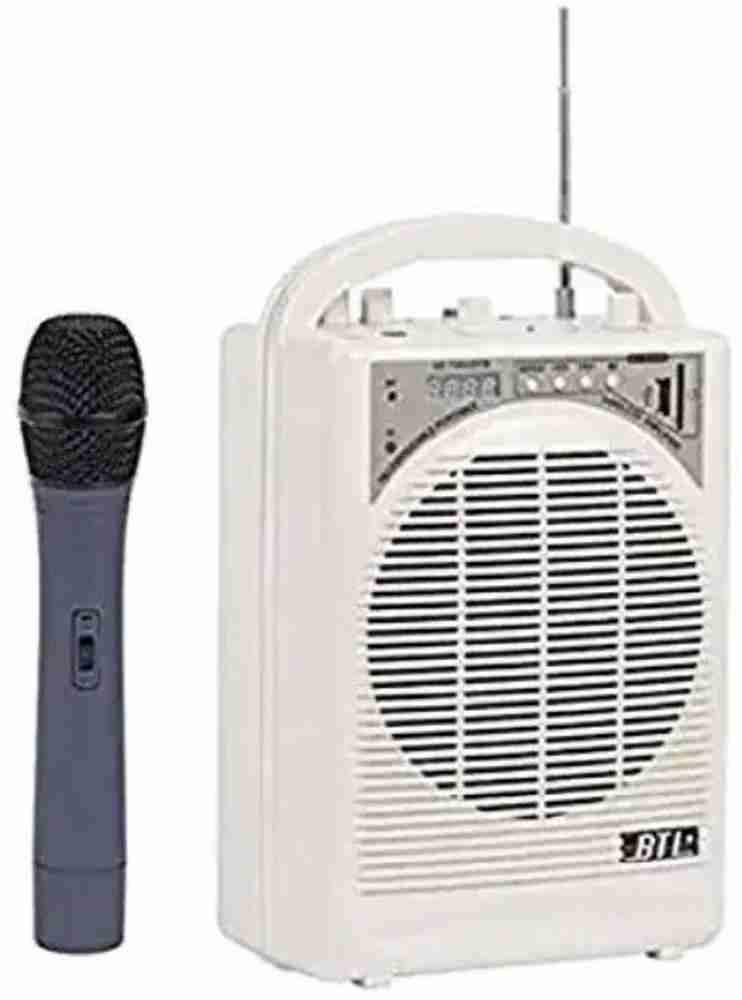 Portable wireless pa shop amplifier & microphone