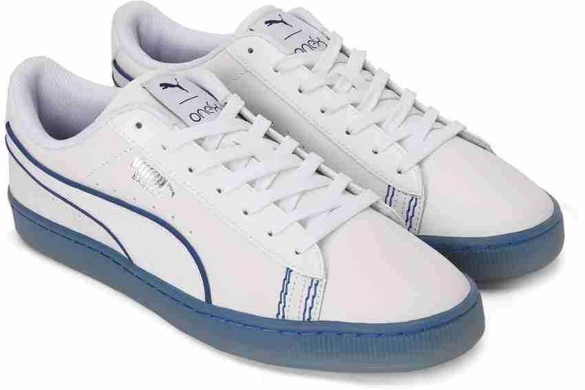 Puma basket hotsell one 8 white