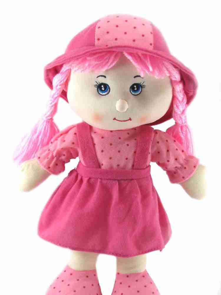 Buy Kid's Cute Looking Smiling Doll Toy Pink Online