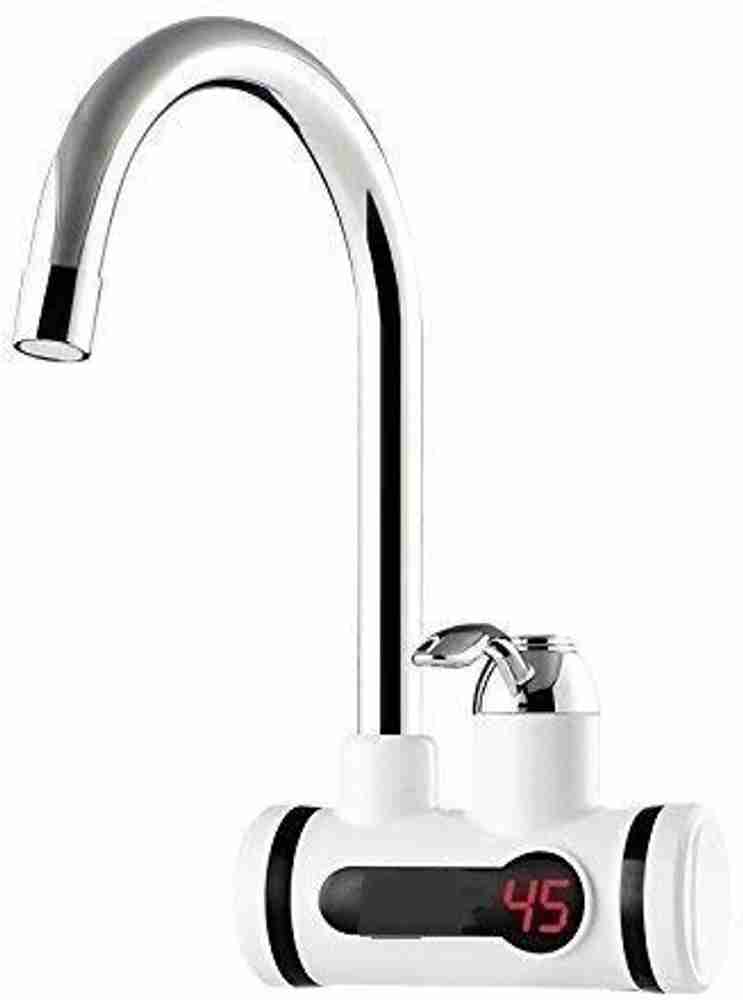 Empire Mart Tankless Instant Water Geyser (Instant Water Geyser (Electric  heating Tap)Tankless Instant Water Geyser (Smallest Water Heater u0026 Tankless  Electric Fast Water Heating Tap Instant Electric Water Heater Faucet Tap)  Digital Display Instant Hot ...