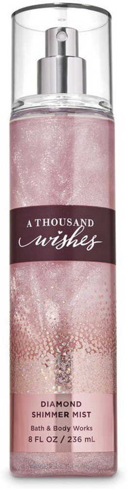 BATH BODY WORKS A Thousand Wishes Diamond Shimmer Body Mist