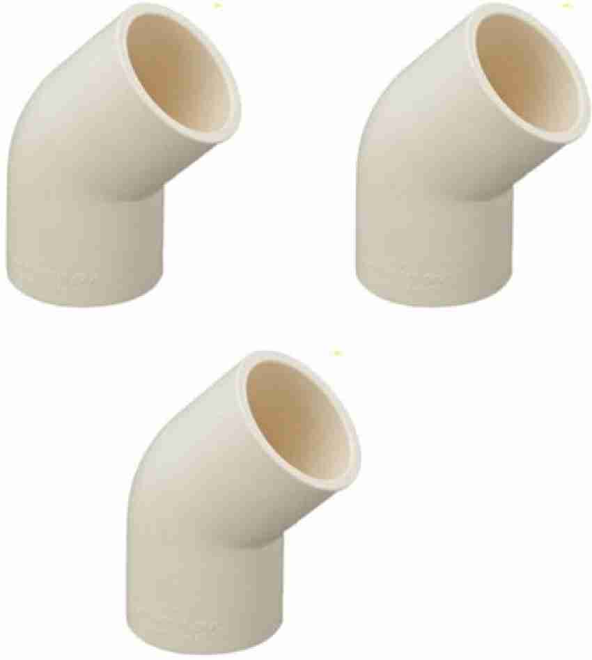 45 D Plastic HDPE Compression Elbow, For Water Pipe Fitting at Rs 24/piece  in Ahmedabad