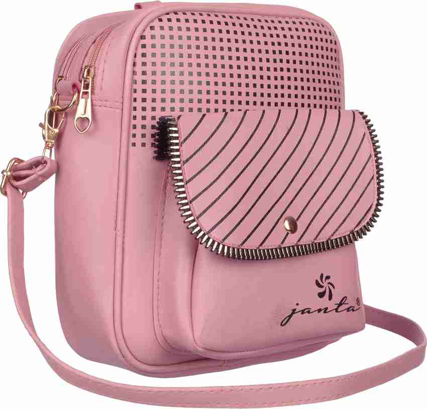 Janata Genuine Leather Casual College Backpack For Women and Girls