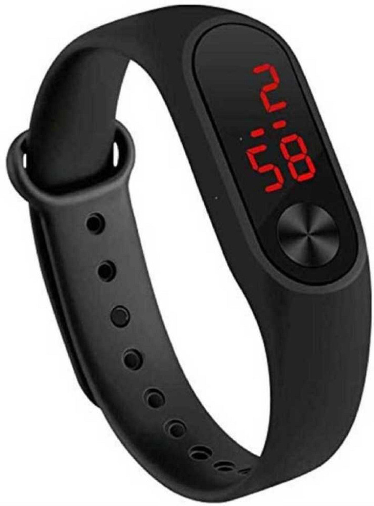 Rubber magnet led clearance watch