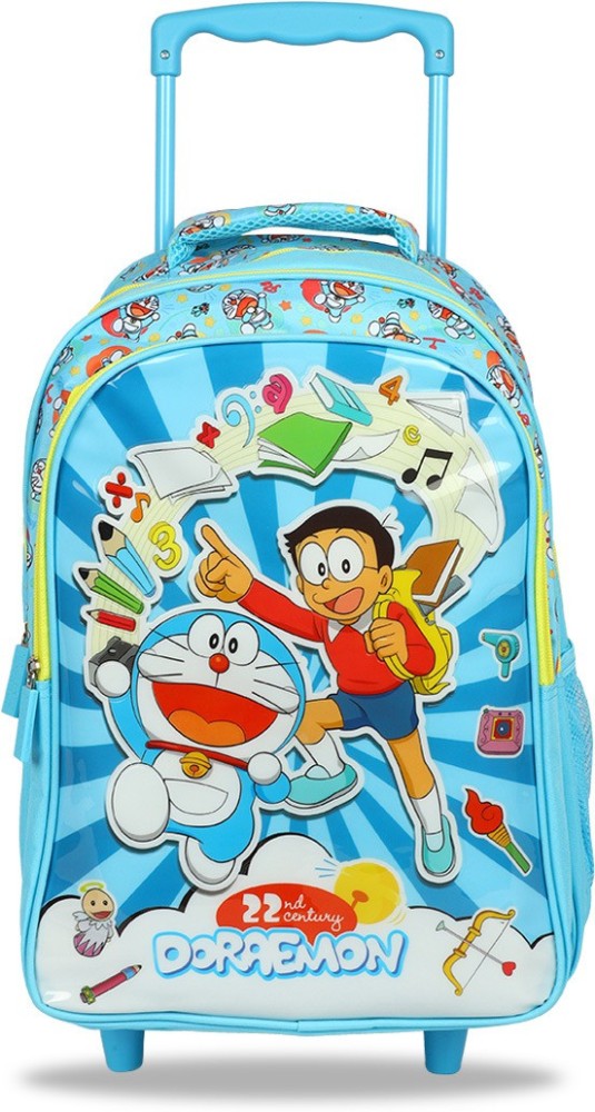 DPARANI Polycarbonate Cartoon Print Doraemon Suitcase Trolley Bag with 4  Wheels for Boy's & Girl's (20) : Amazon.in: Fashion