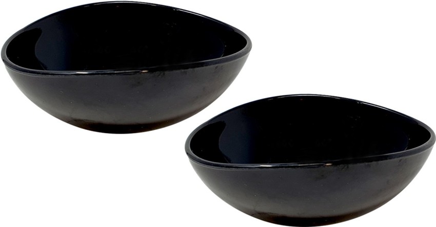 U.P.C. Melamine Serving Bowl 100% Pure Food Grade Melamine Plastic Snack  Bowl Oblong Shape Set of 2, Black Price in India - Buy U.P.C. Melamine  Serving Bowl 100% Pure Food Grade Melamine