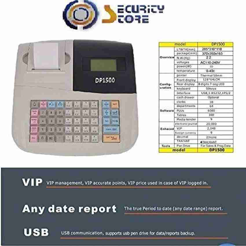 Cash register shop security