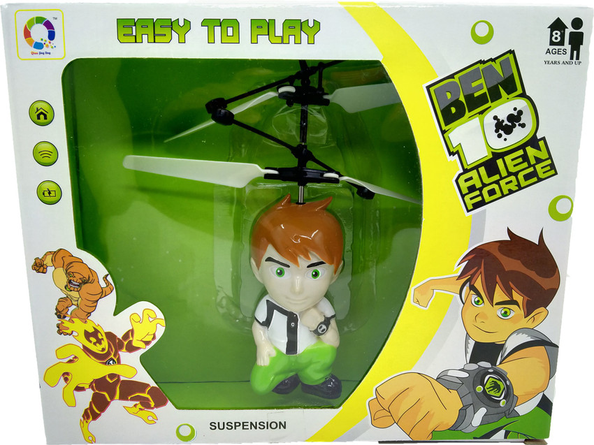 Spartan Collection Ban 10 cartoon character flying Helicopter
