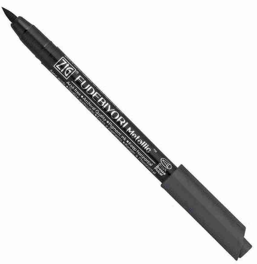 Flipkart Zig ARTIST AND STUDENT Fudebiyori Brush Pen Black Nib Sketch Pen