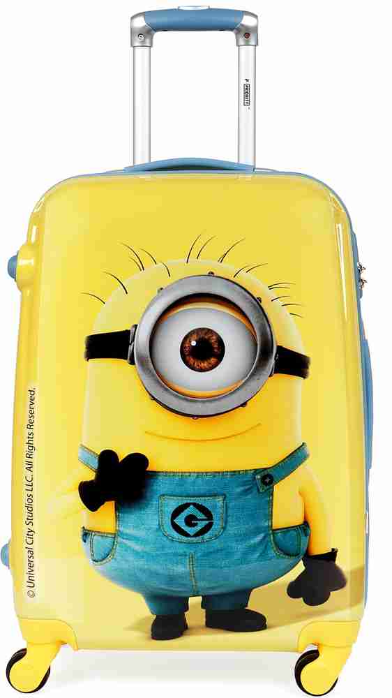 Priority Minion Carl Cabin Suitcase 4 Wheels 22 inch Yellow