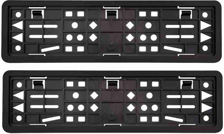 Car number plate on sale frame price