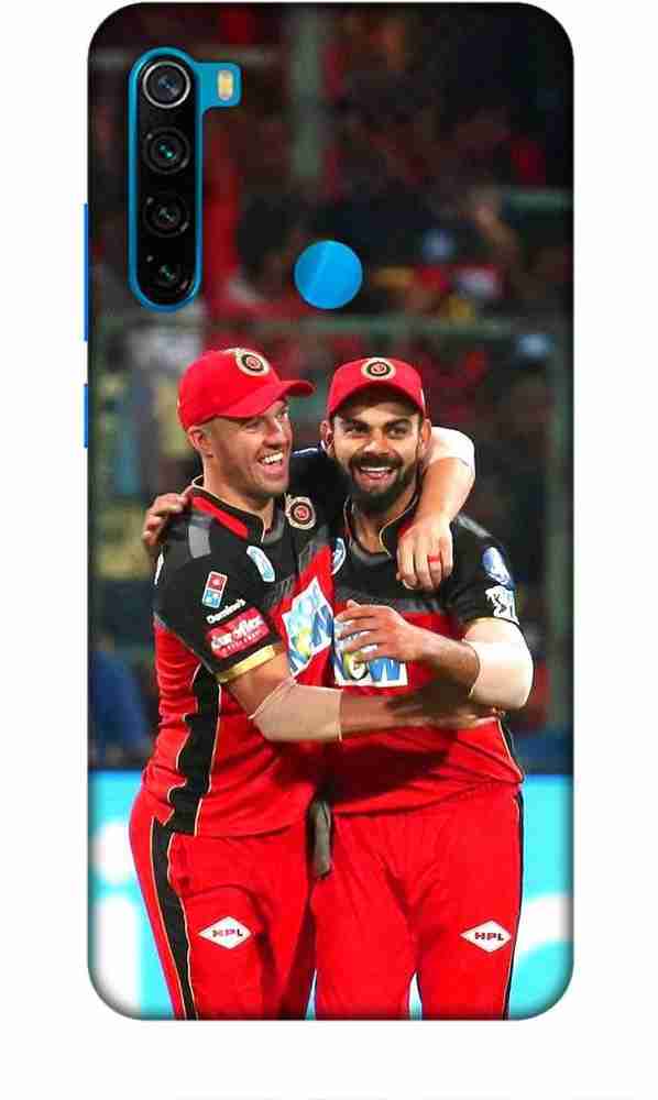 MAPPLE Back Cover for Redmi Note 8 Virat Kohli IPL Cricket