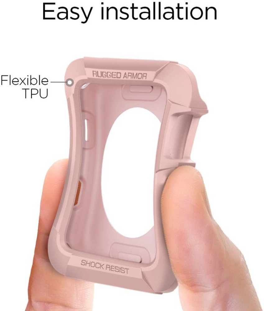 Spigen Rugged Armor Bumper Case for Apple Watch 1 2 3 38mm