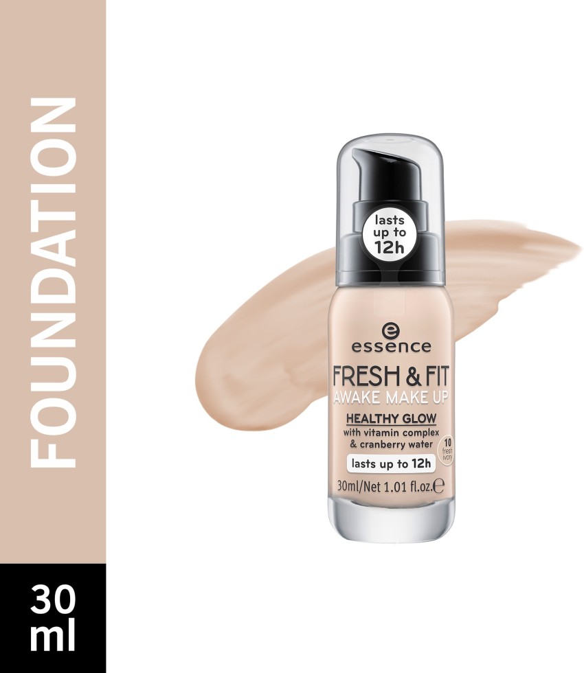 essence | Fresh & Fit Awake Make Up Foundation with Vitamin Complex &  Cranberry Water | Fresh Ivory & Cruelty Free