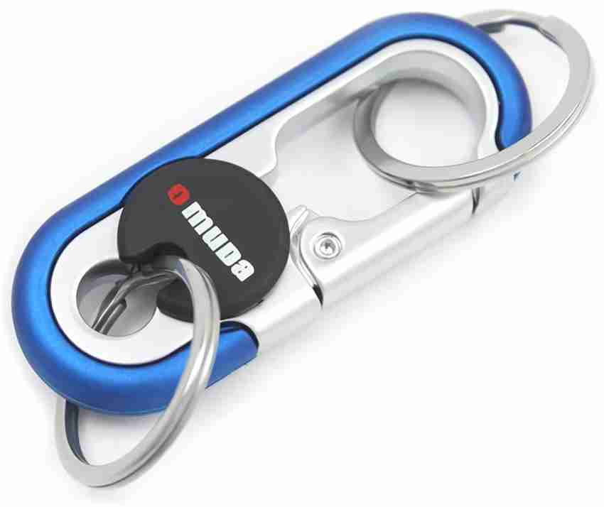 Omuda Stylish & Hook Locking key ring ,Key chain for Bike Car Men