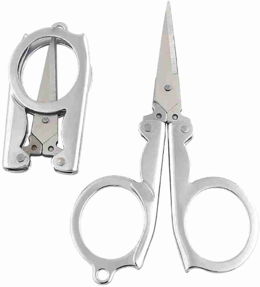 LAMRA Folding Small Scissors for Moustache Trimming Scissors  - Mustache And Beard Cutting, paper cutting