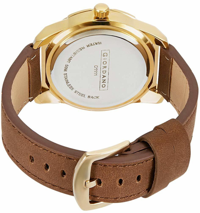 Giordano watch leather belt clearance