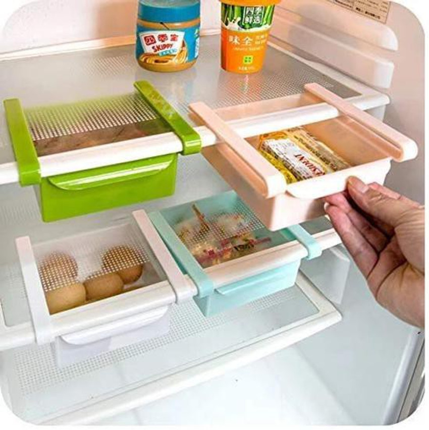 Refrigerator shop storage rack