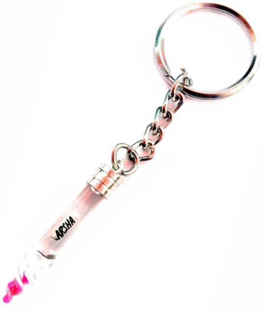 Keychain with name on on sale rice