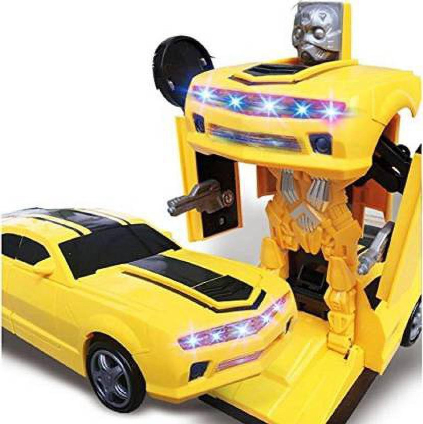 Yellow car robot outlet