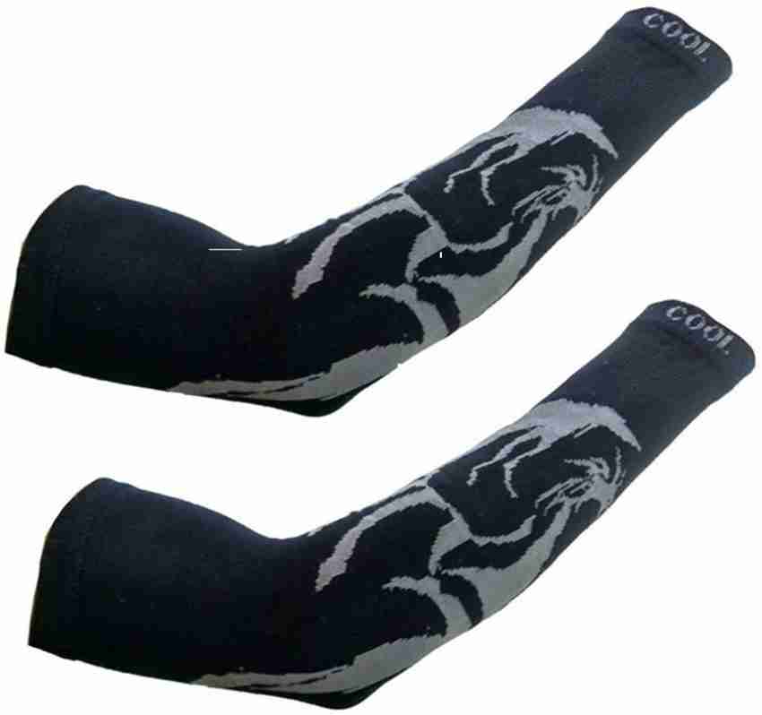 Cotton Cotson Grey Sports Arm Sleeves for Fashion at Rs 22/pair in Delhi