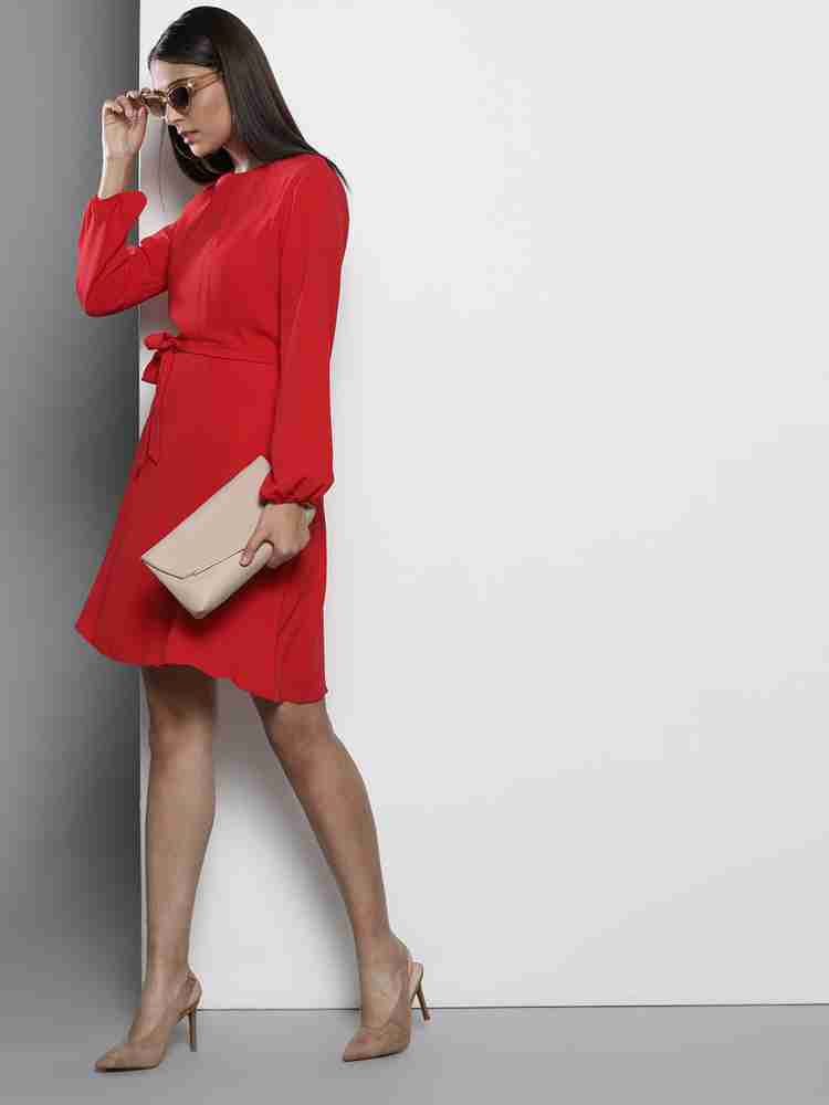Dorothy perkins red dress cheap