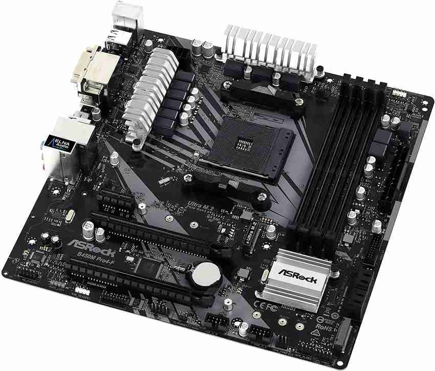 Asrock b450m pro4 discount motherboard