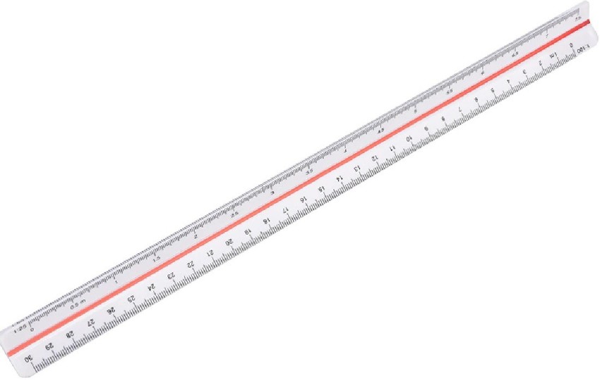 Portible 30 cm/12 inch Plastic Metric Architectural Scale Ruler