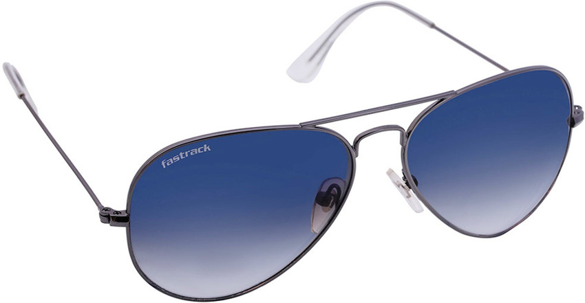 Fastrack aviator sunglasses blue 2025