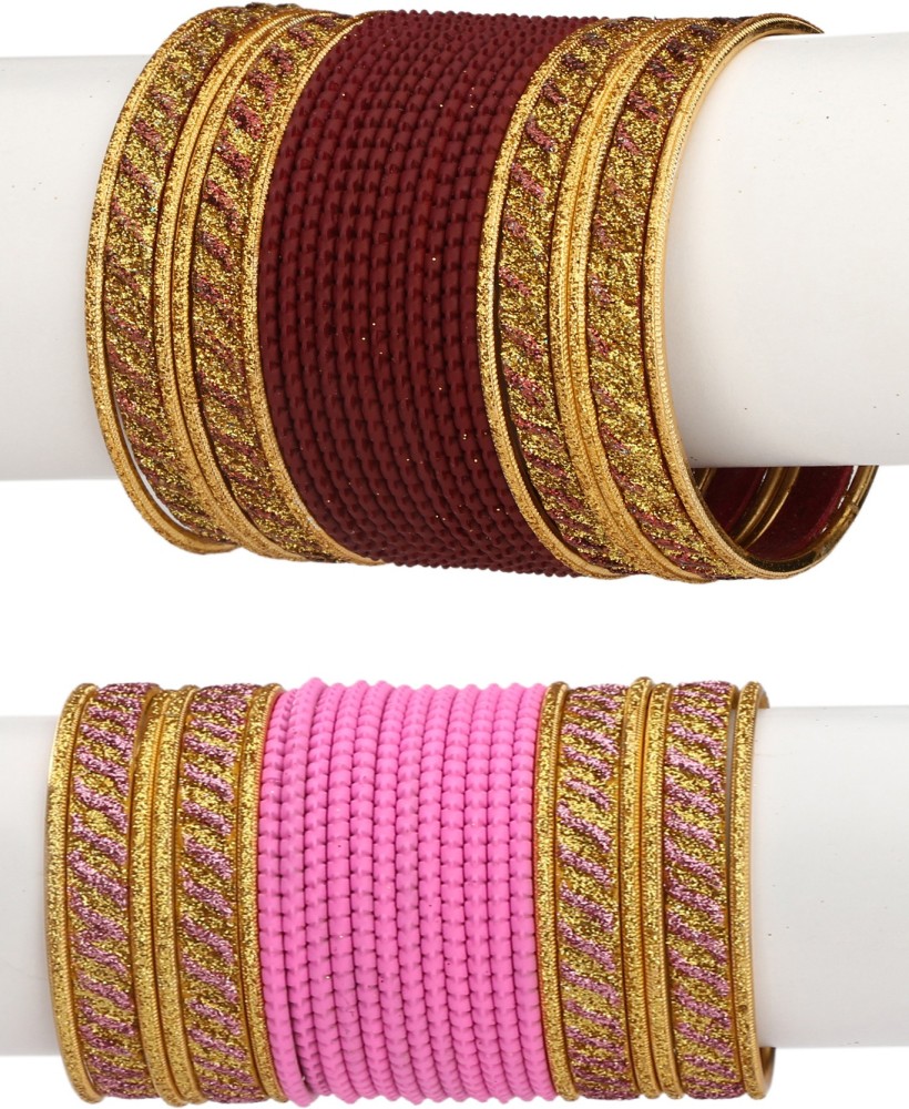 Flipkart silk hot sale thread bangles