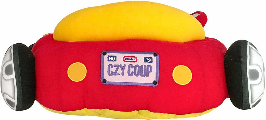 Little Tikes Soft Plush Sit up Car with Horn Cupholder Side view mirror 20.32 cm Soft Plush Sit up Car with Horn Cupholder Side view mirror Buy Couzy Coupe