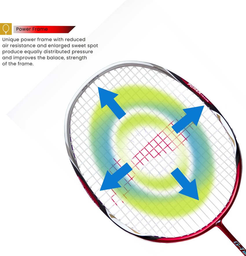 LI-NING G-TEK-88 MUSCLE II Multicolor Strung Badminton Racquet