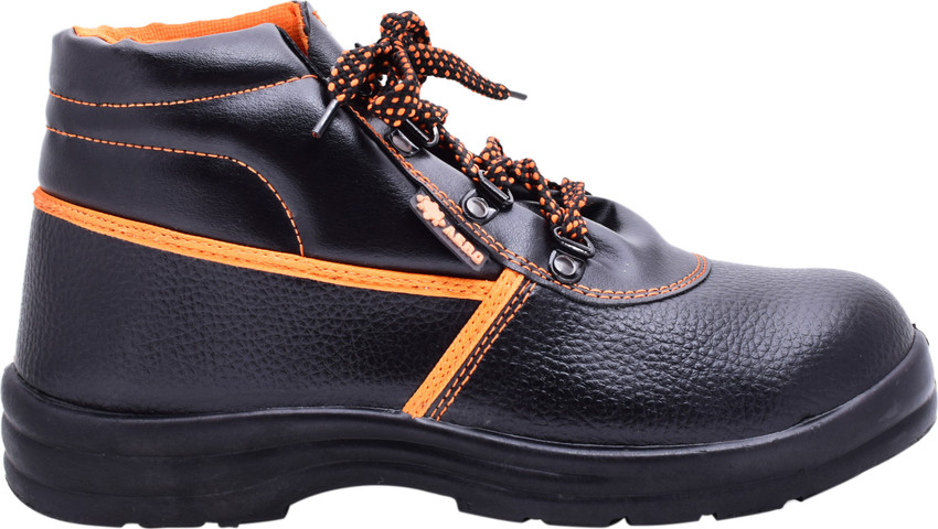 Indcare aero Steel Toe Synthetic Leather Safety Shoe Price in