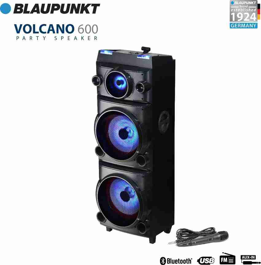 Blaupunkt tower bluetooth aux mic pa speaker clearance