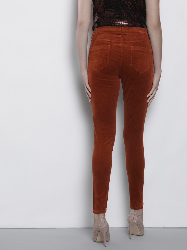 Reiss Silk Blouse and Dorothy Perkins Burnt Orange Trousers  Style Splash