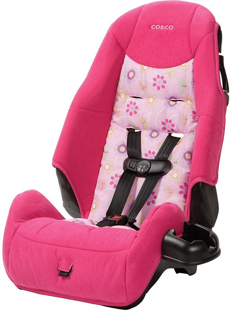 COSCO Highback 2 in 1 Booster Car Seat 5 Point Harness Baby Car