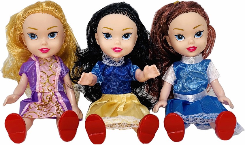 Giftary Small Size Set of 5 Doll Set For girls East To Carry Fits