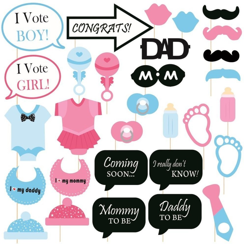 Party props store for baby shower