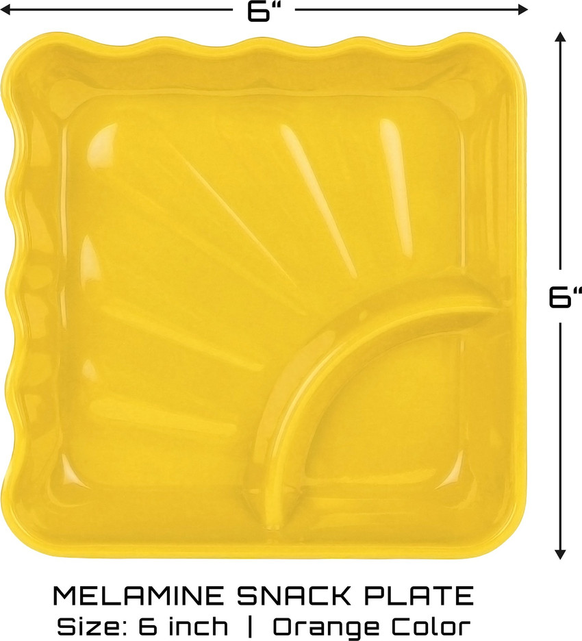 Melamine snack plates outlet