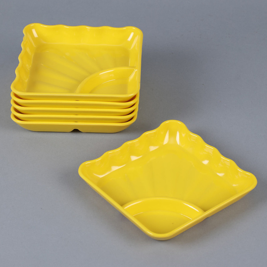 Melamine snack sale plates