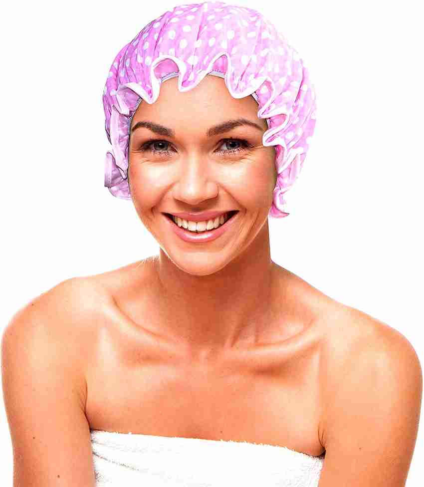 Selva Front bathing Shower Caps Beauty Parlors bathing hair cap